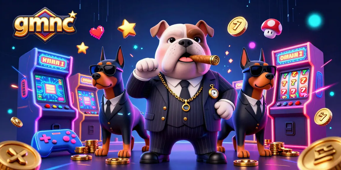Join the gmnc mafia boss in a vibrant casino adventure surrounded by dynamic gaming elements.