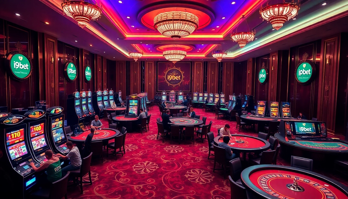 Experience the excitement of i9 bet with luxurious casino games and vibrant players.