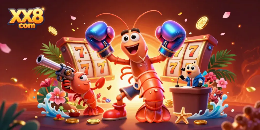 Experience thrilling slots at XX8 com with vibrant characters and dynamic game elements.