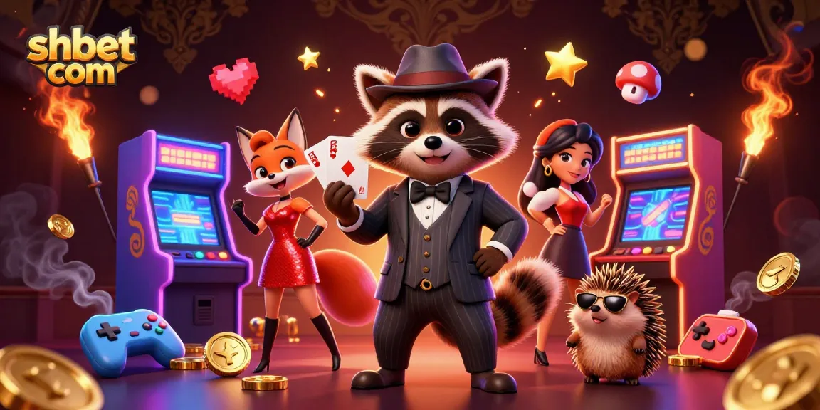 Engage with thrilling games at shbet com while enjoying a lively casino atmosphere featuring vibrant characters.