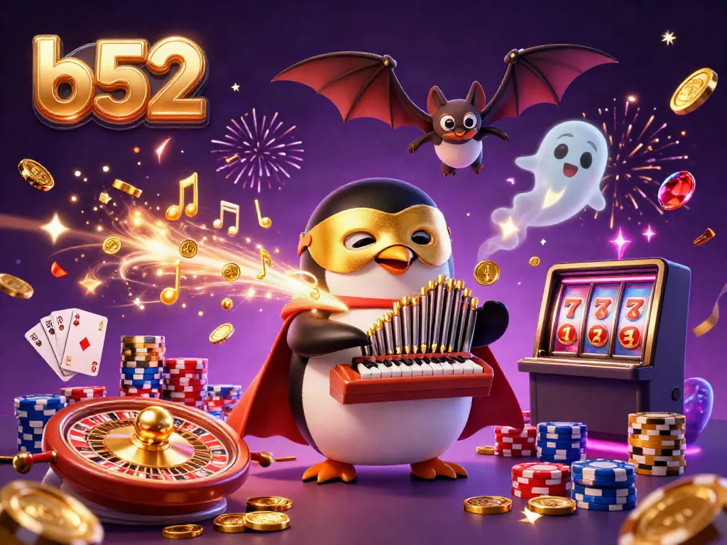 Experience thrill with b52’s dynamic casino elements, showcasing vibrant gaming interactions.