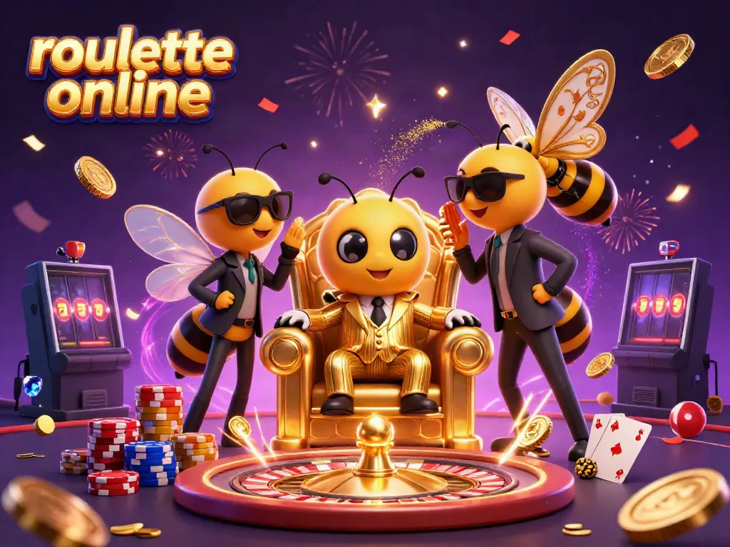 Experience thrilling roullete online gameplay with dynamic casino elements and vibrant characters.