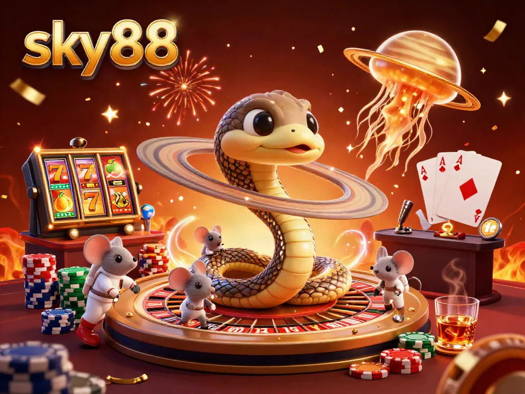 Engage with sky88 by rolling the roulette wheel of fortune and exciting game elements.