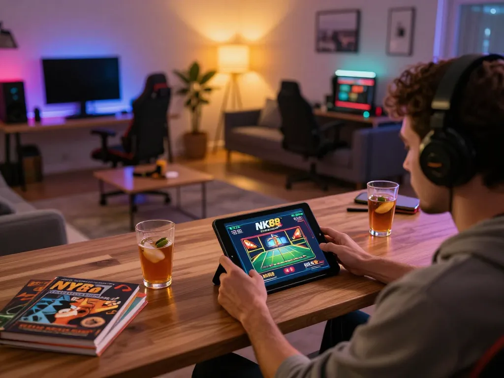 Experience the thrill of NK88 win at home while enjoying your favorite online games.