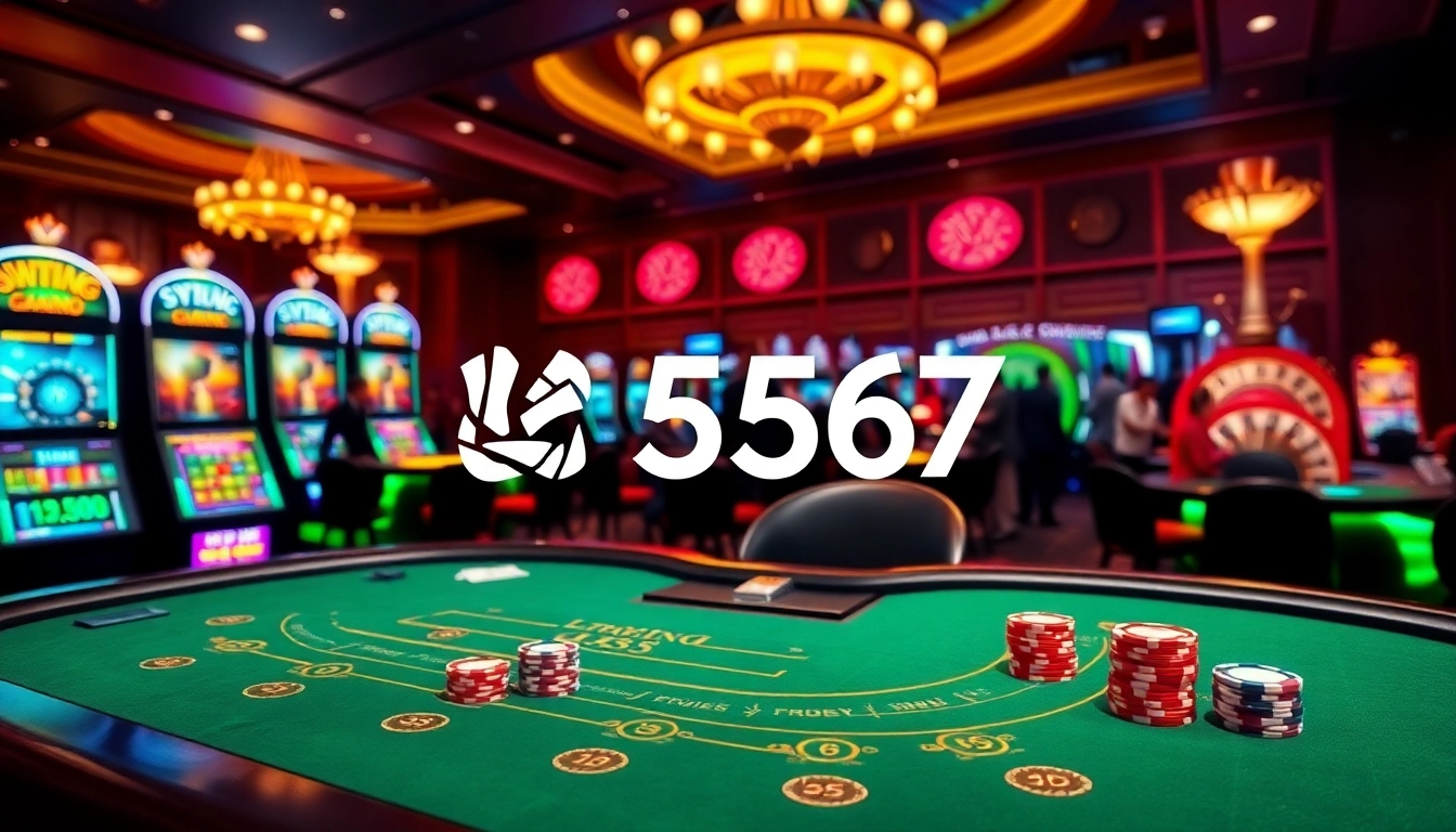 Engaging players at L567 blackjack table in a luxurious casino environment.