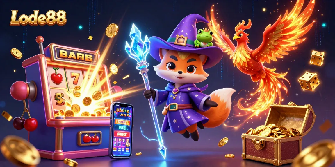 Engage with Lode88’s vibrant slot games featuring magical characters and a jackpot explosion.