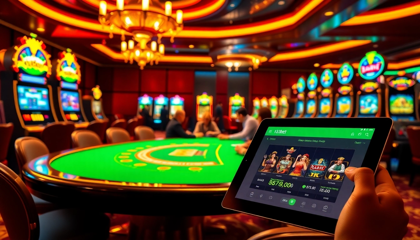 Cena envolvente de empolgação em jogos de azar com as mesas de cassino e slots interativos da 813bet.
