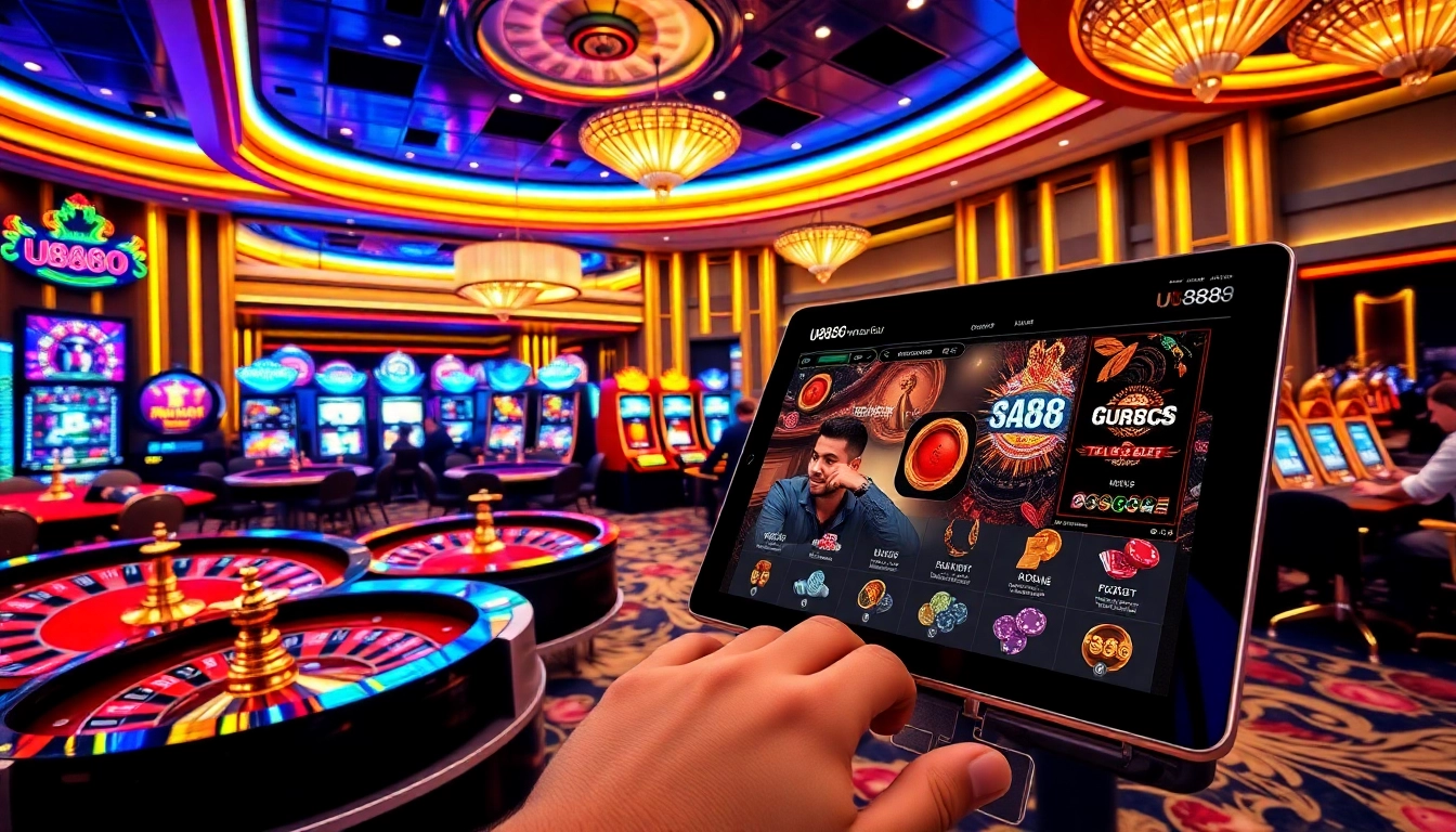 Engaging gamblers with U8888's vibrant online casino and thrilling table games.