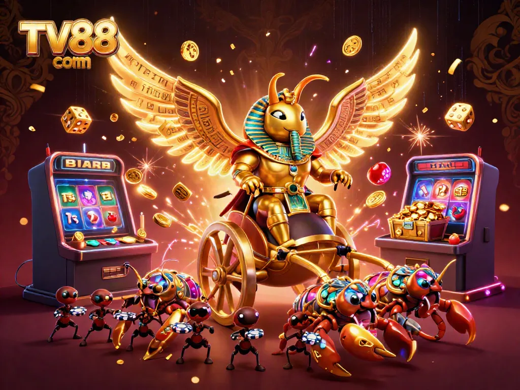 Experience exhilarating gameplay at TV88 com with vibrant casino graphics and thrilling gaming moments.