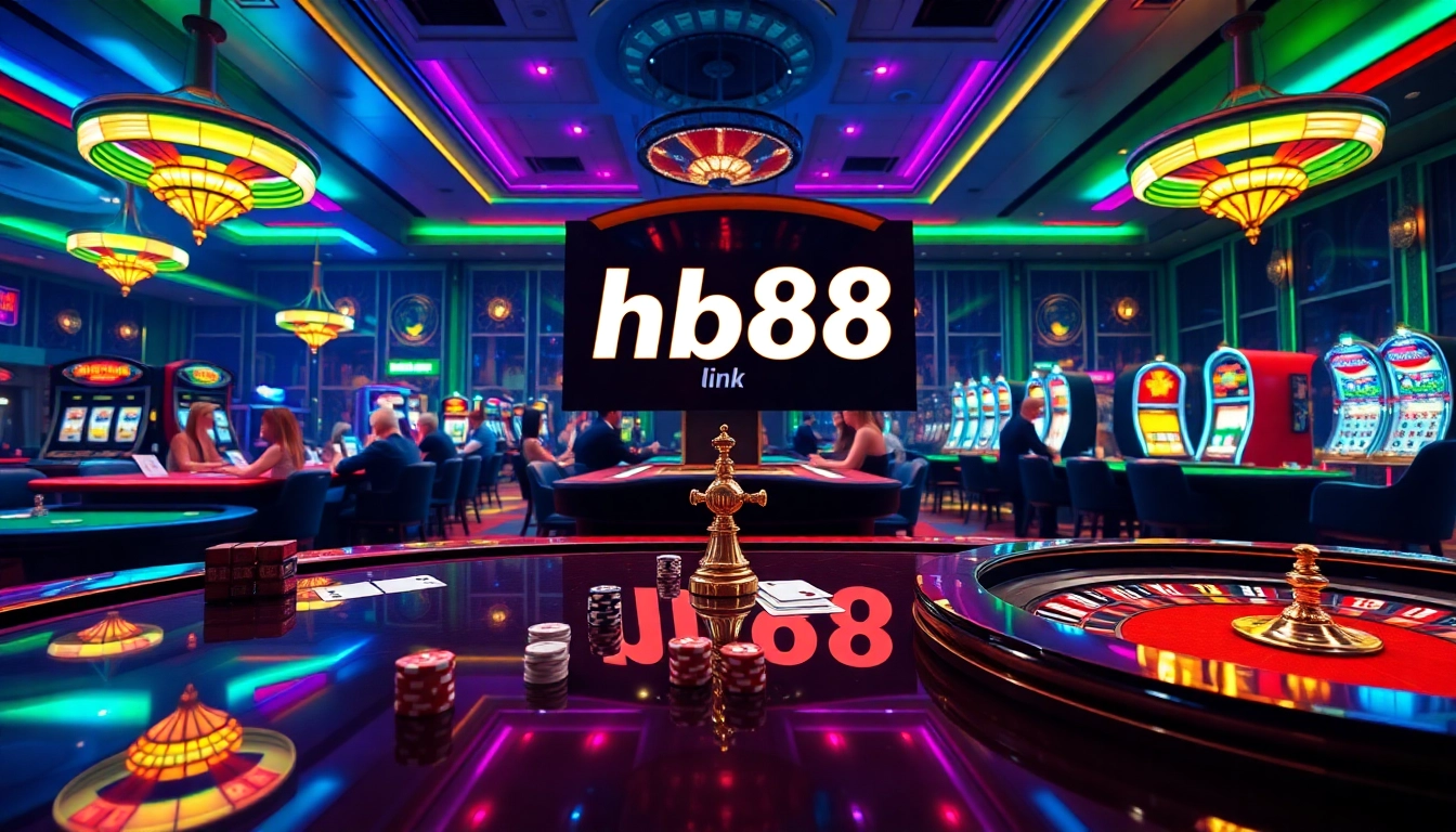 Experience thrilling gameplay at HB88 link with engaging table games, vibrant casino ambiance, and exceptional rewards.